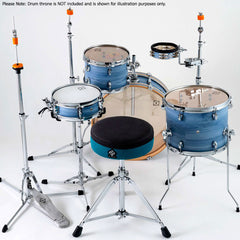 Dixon Little Roomer Series 5-Pce Drum Kit in Cerulean Frost Finish