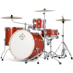 Dixon Spark Standard Series 5-Pce Drum Kit with Cymbals in Champagne Sparkle
