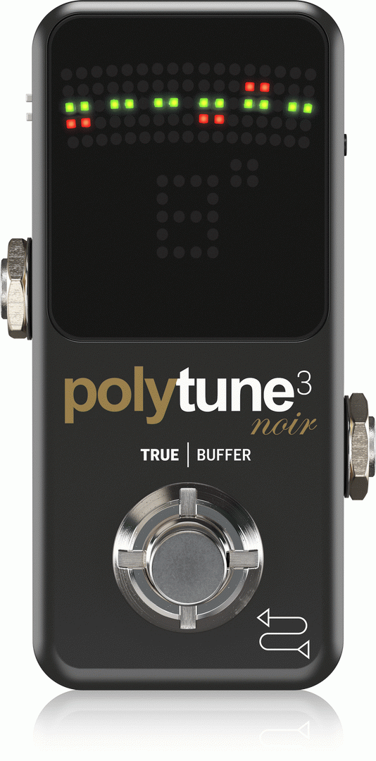 THE TC ELECTRONIC POLYTUNE 3 NOIR