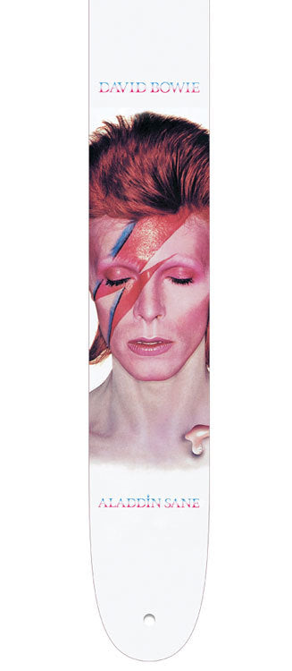 Perris 2.5" Leather Hi-Res "David Bowie" Licensed Guitar Strap