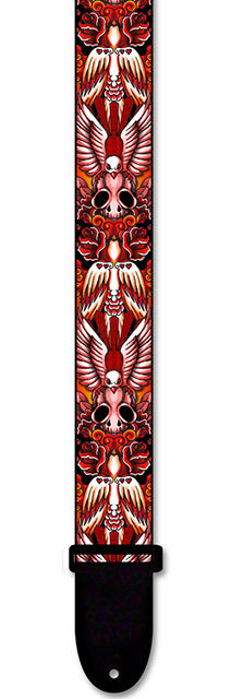 Perris 2" Polyester "Tattoo Johnny" Licensed Guitar Strap