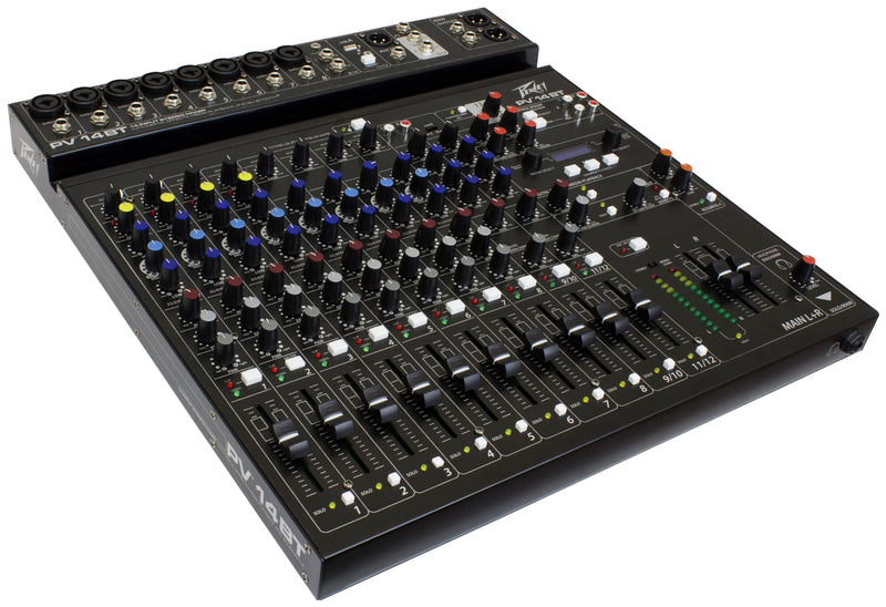 Peavey PV Series "PV-14BT" Compact 14-Channel Mixer with Bluetooth