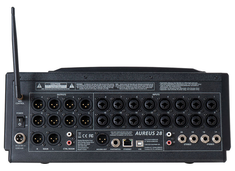 Peavey Aureus Series "AUREUS28" Digital 28-Channel Mixer with WiFi & Bluetooth