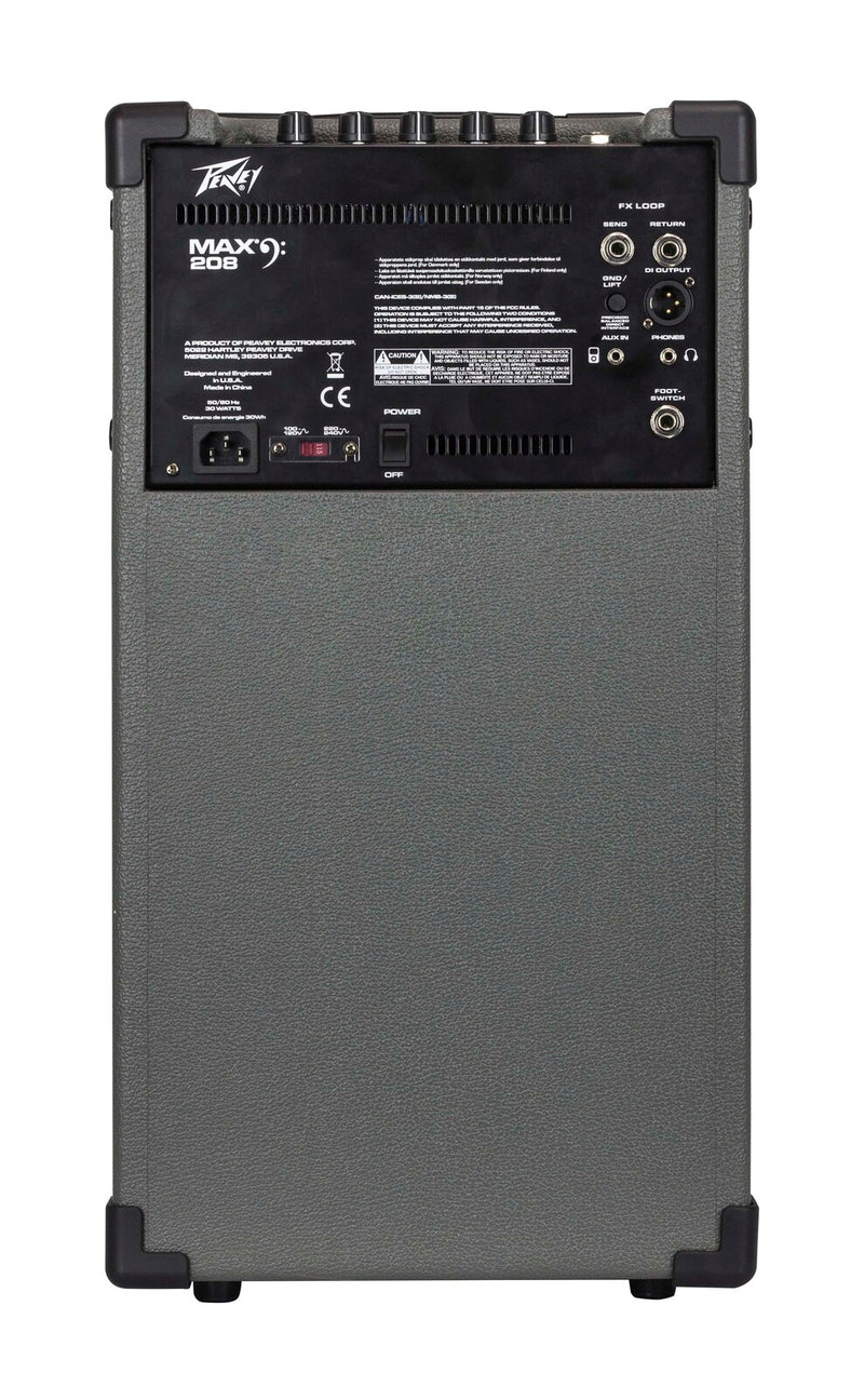 Peavey MAX Series "MAX208" Bass Amp Combo 200-Watt 2x8"