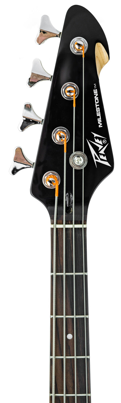 Peavey Milestone Series 4 String Bass Guitar in Black