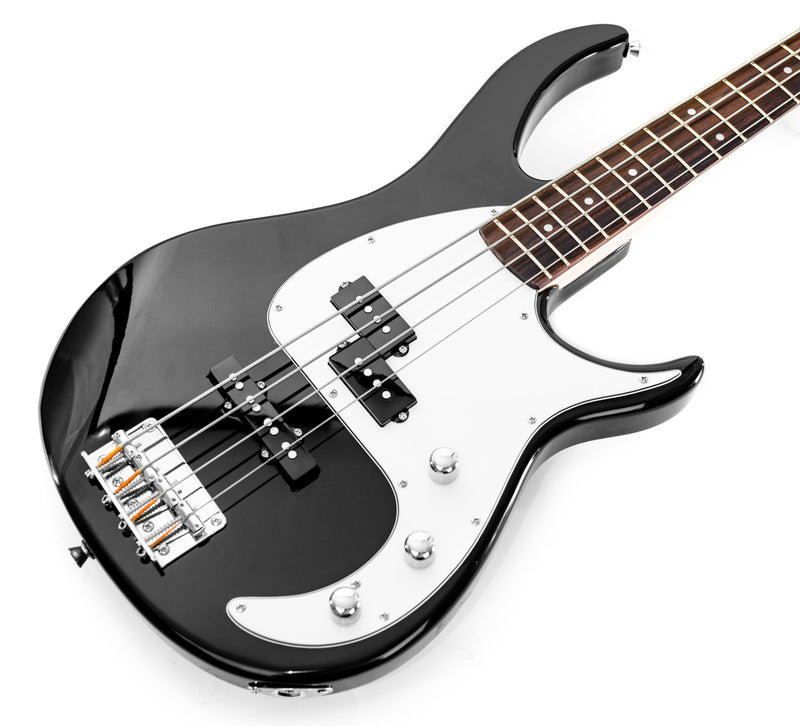 Peavey Milestone Series 4 String Bass Guitar in Black