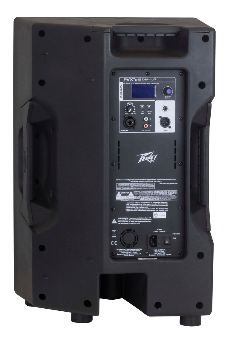 Peavey PVX Series "PVXp-12DSP" Powered 830W, Bi-Amped, 12" Loudspeaker with DSP