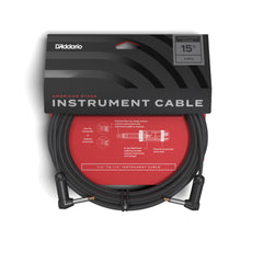 D'Addario American Stage Instrument Cable, Right to Right, 15 feet