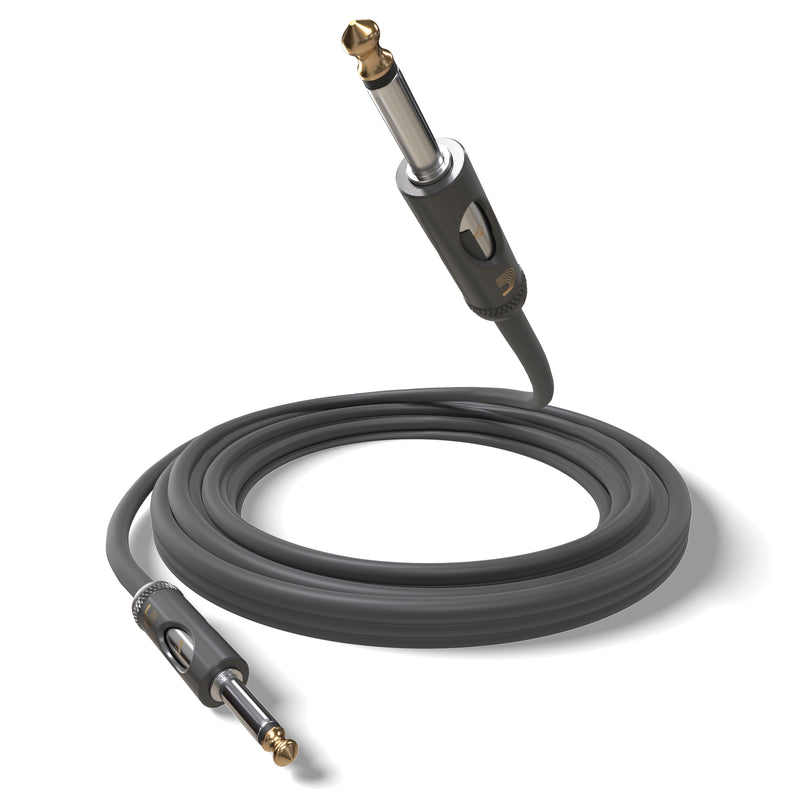 D'Addario American Stage Kill Switch Instrument Cable, 20 feet