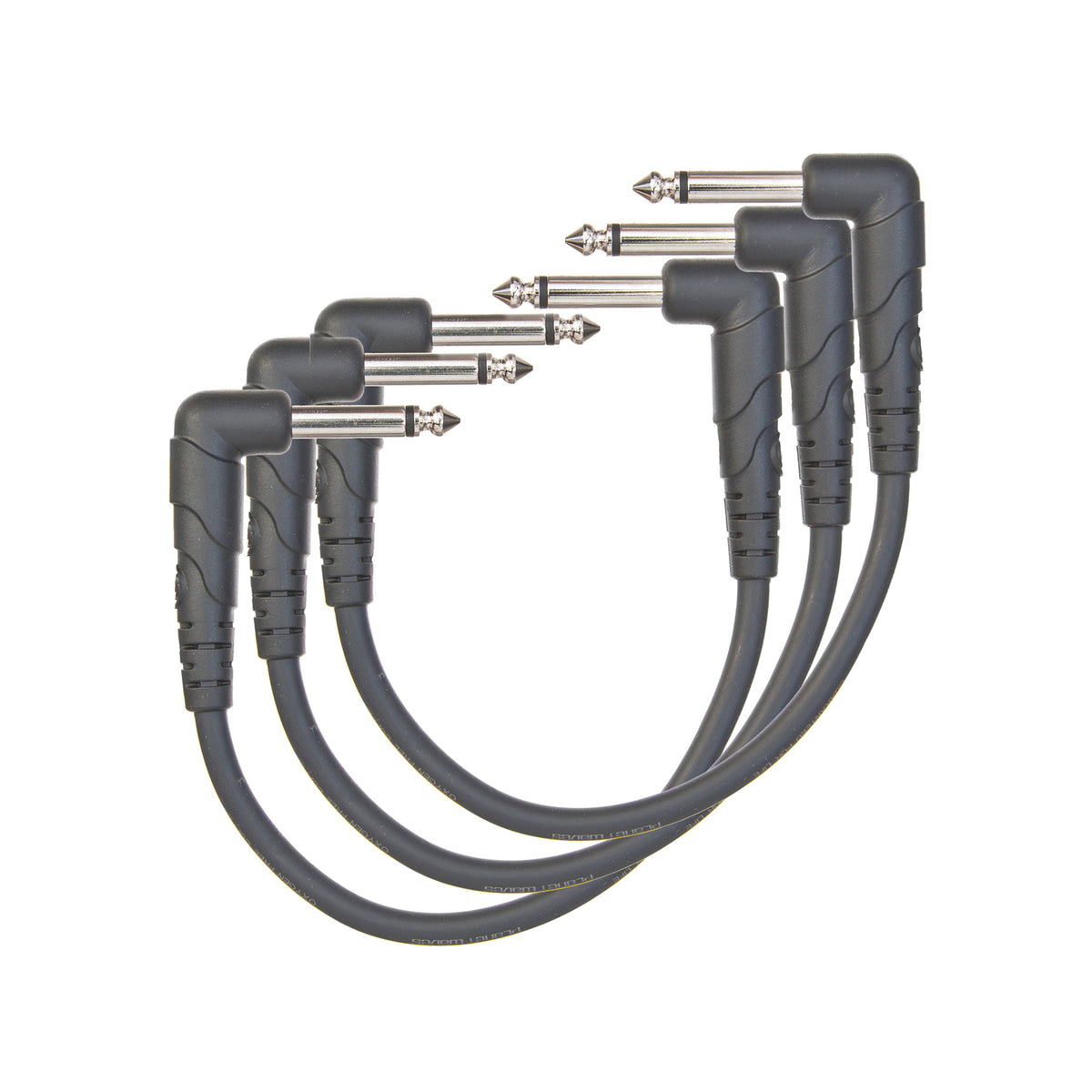 D'Addario Classic Series Patch Cable, 3-pack, 6 inches