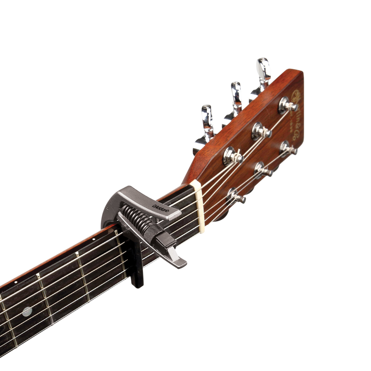 D'Addario Artist Capo, Silver Finish