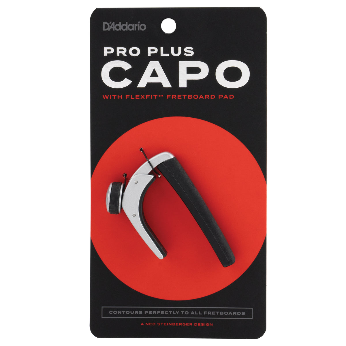 D'Addario Pro Plus Capo, Silver