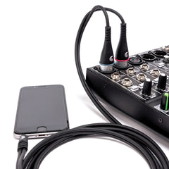 D'Addario Custom Series 1/8” to Dual  XLR Audio Cable