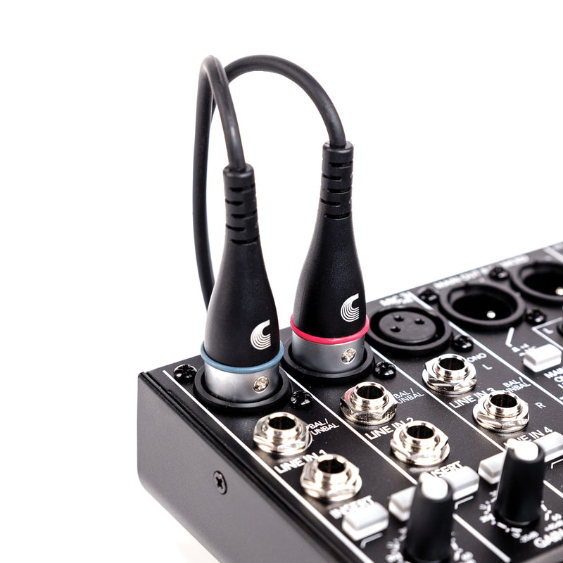 D'Addario Custom Series 1/8” to Dual  XLR Audio Cable