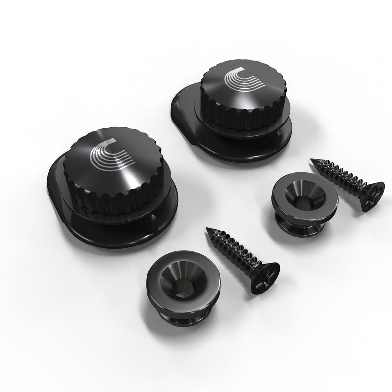 D'Addario Universal Strap Lock System, Black