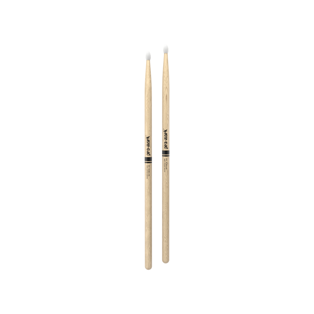Promark Classic Attack 5A Shira Kashi Oak Drumstick, Oval Nylon Tip