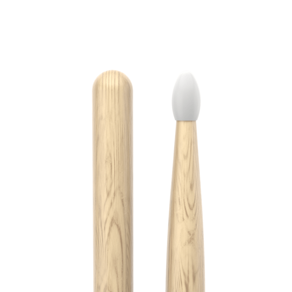Promark Classic Attack 5A Shira Kashi Oak Drumstick, Oval Nylon Tip