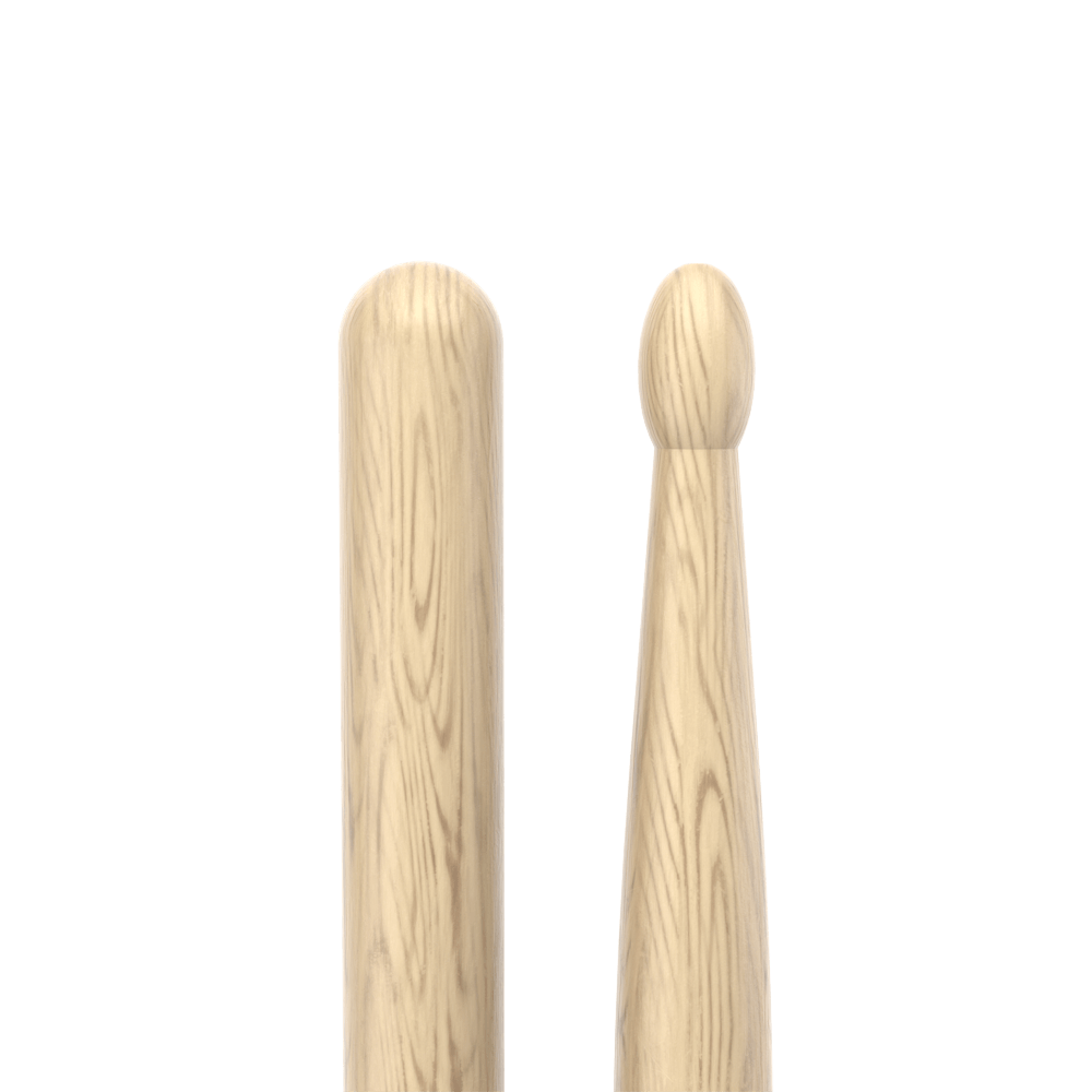 Promark Classic Attack 5B Shira Kashi Oak Drumstick, Oval Wood Tip