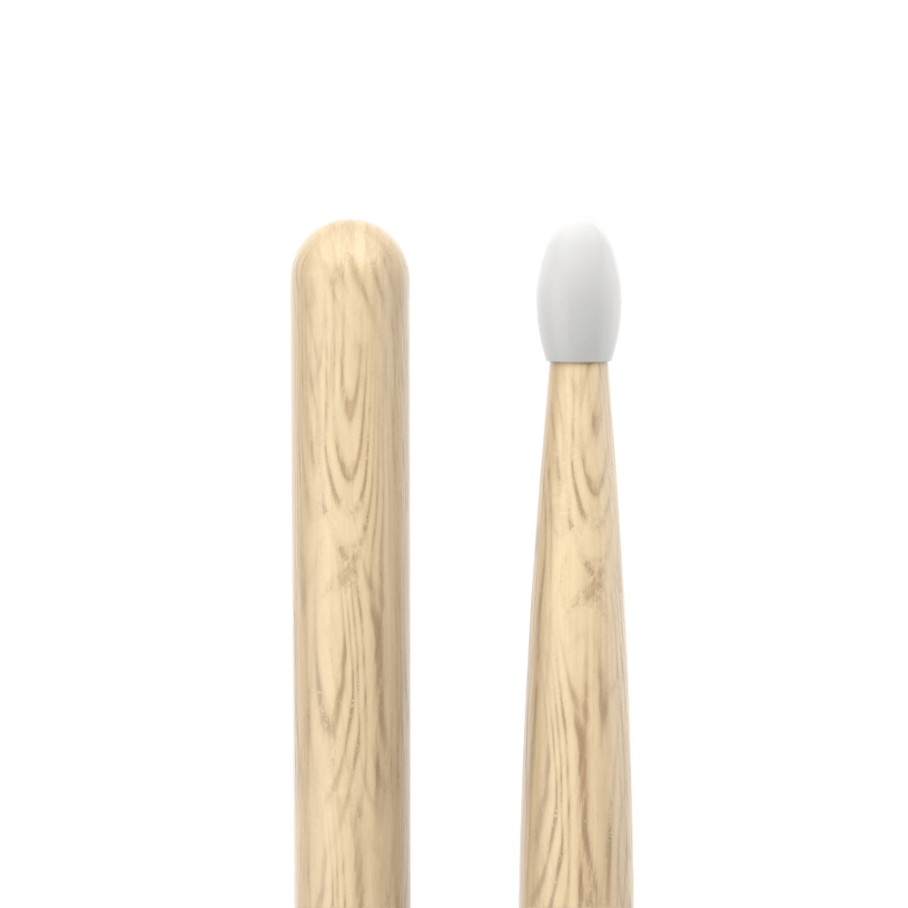 Promark Classic Attack 727 Shira Kashi Oak Drumstick, Oval Nylon Tip