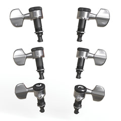 D'Addario Auto-Trim Locking Tuning Machines, 3 + 3 Setup, Chrome