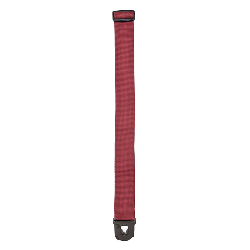 D'Addario Planet Lock Guitar Strap, Polypropylene, Red