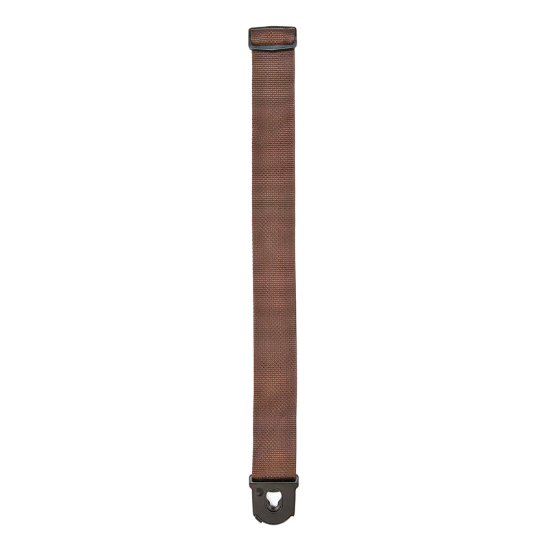 D'Addario Planet Lock Guitar Strap, Polypropylene, Brown