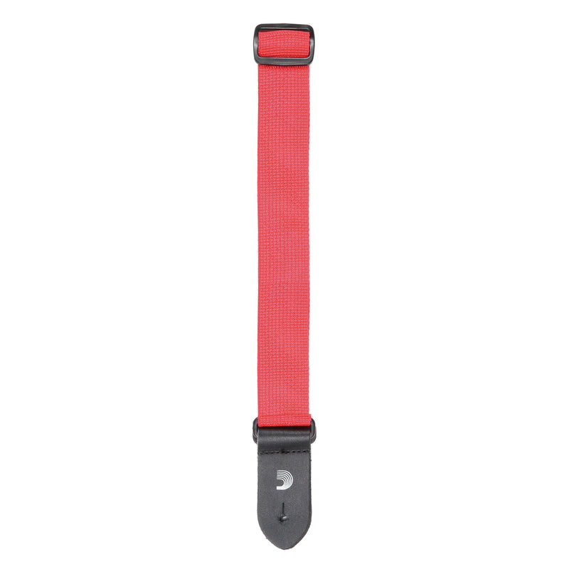 D'Addario Polypropylene Ukulele Strap, Red