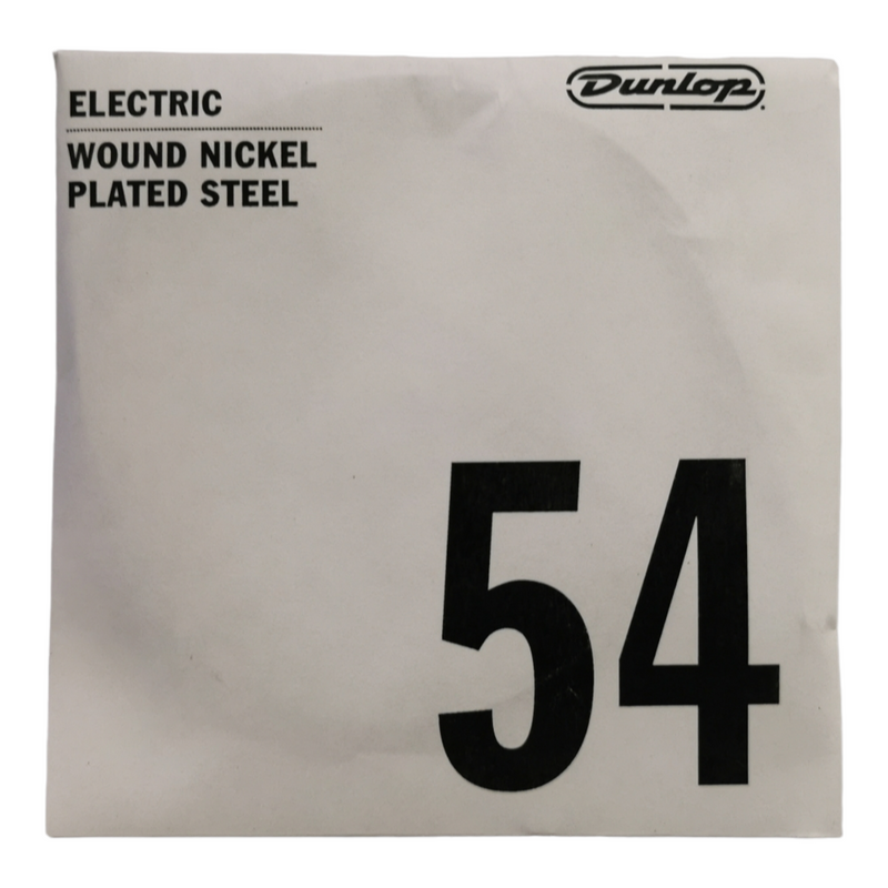 6 x Dunlop .054 Nickel Wound Single Guitar Strings