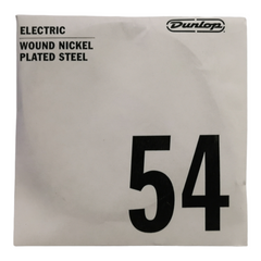 6 x Dunlop .054 Nickel Wound Single Guitar Strings