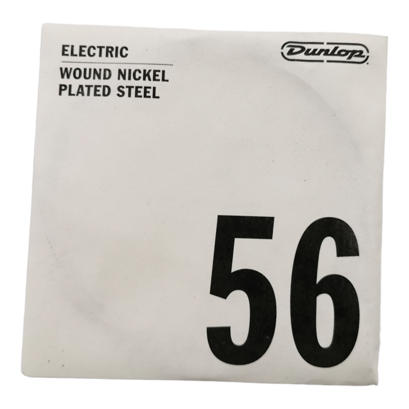 6 x Dunlop .056 Nickel Wound Single Guitar Strings