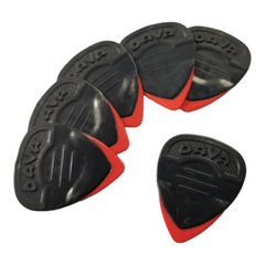 6 x Dava Rock Control Delrin Tip Pick