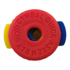Centent Cymbal Topper Multi Coloured Red Blue & Yellow