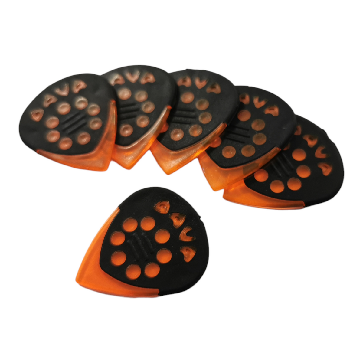 6 x Dava Control Jazz Grips Gels Plectrum