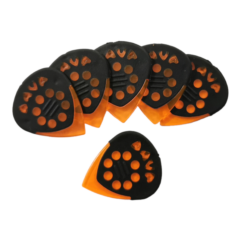 6 x Dava Control Jazz Grips Gels Plectrum