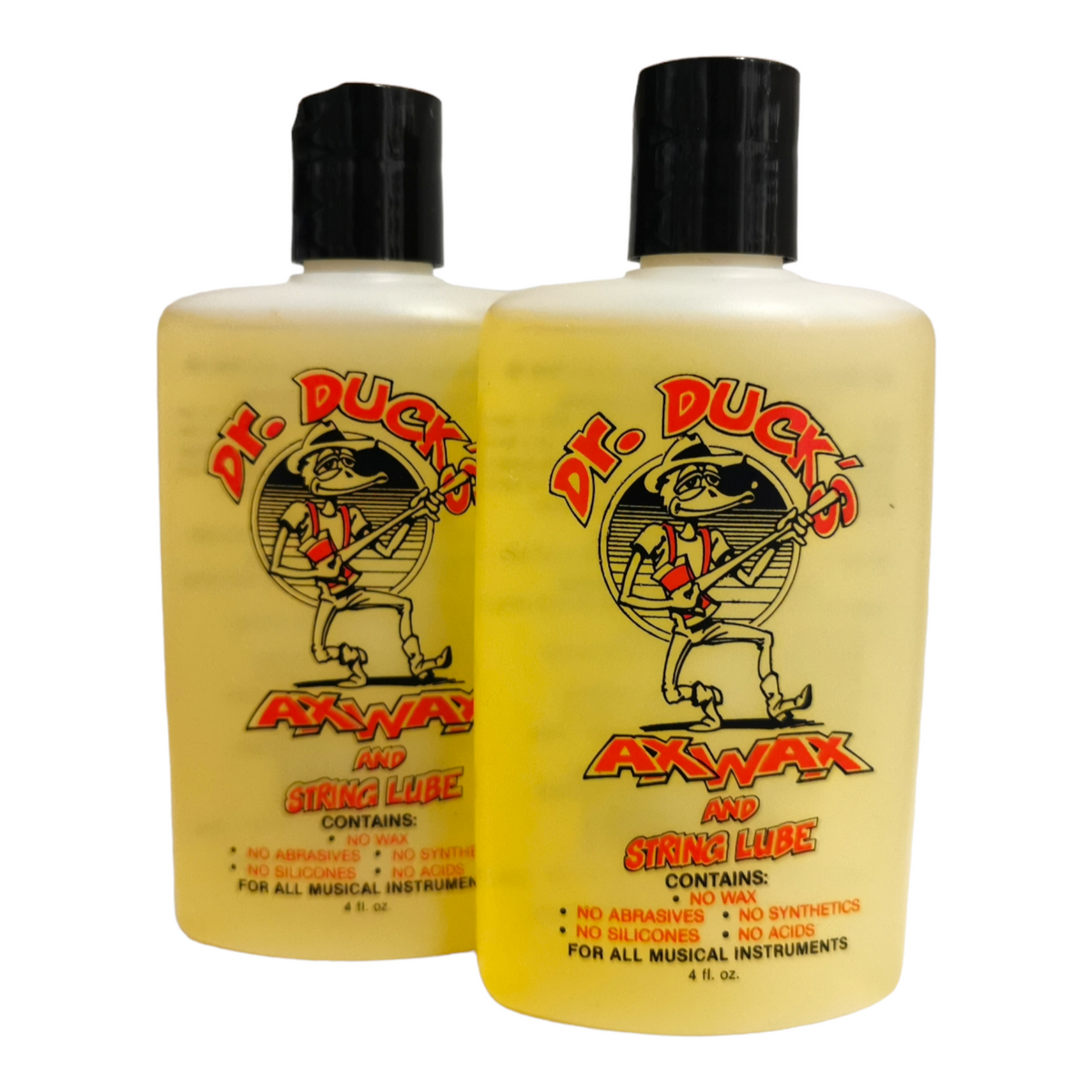2 x DR. Ducks Ax Wax Guitar Polish & String Lube