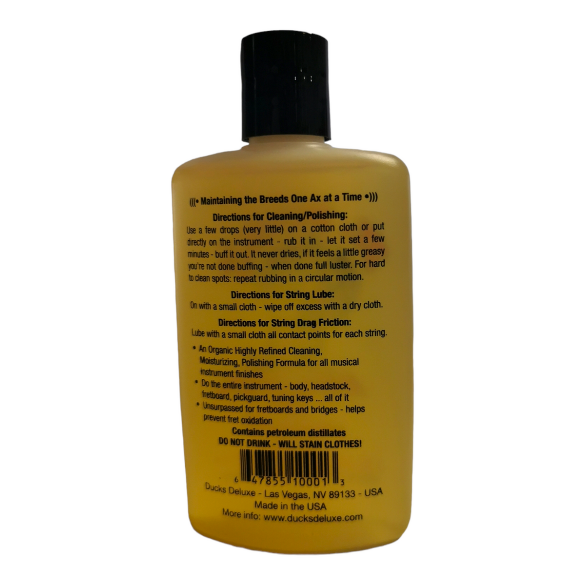 2 x DR. Ducks Ax Wax Guitar Polish & String Lube