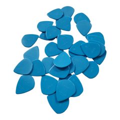 36 x Janicek D-Grip Jazz-A Series Pick in Sky Blue (1.00mm)