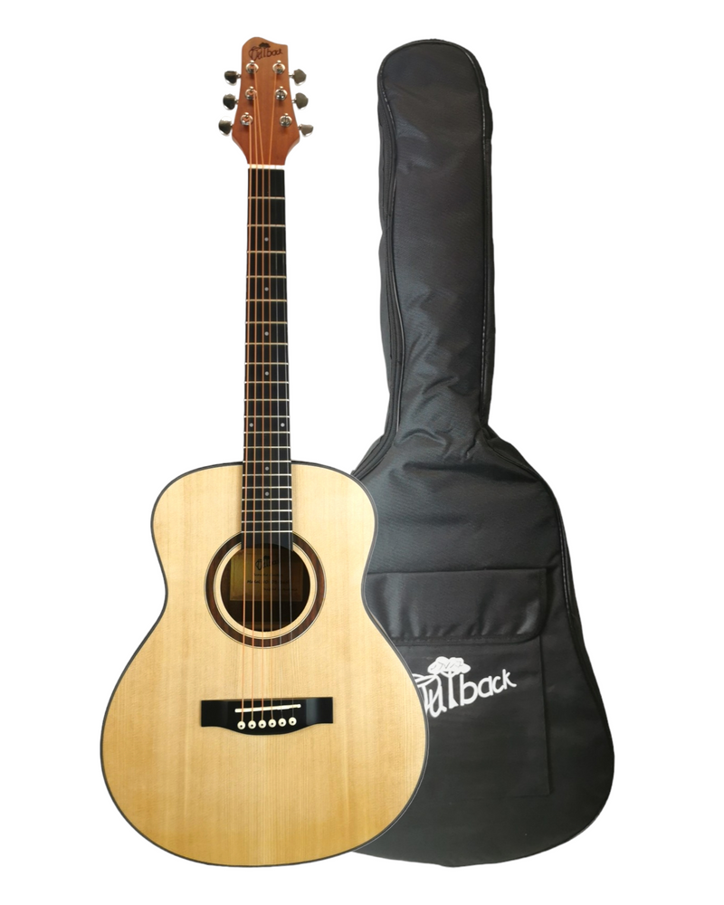 Outback 36" Acoustic Guitar Pack - Travel Size in Natural w/Accessories