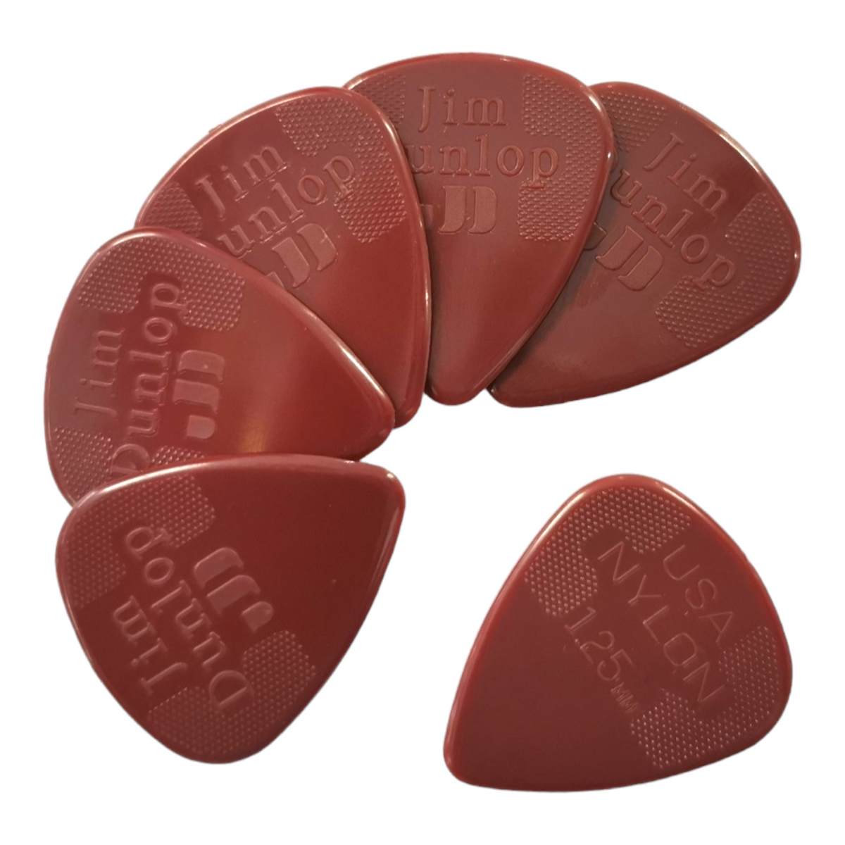 72 x Dunlop Nylon Standard Guitar Pick 1.25mm