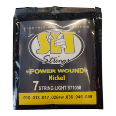 SIT Power Wound 7-String Medium Electric Guitar String Set (10-58)