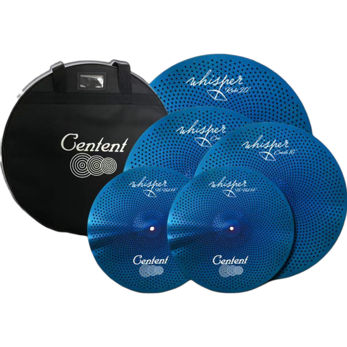 Blue Whisper Series Low Volume Cymbal Pack