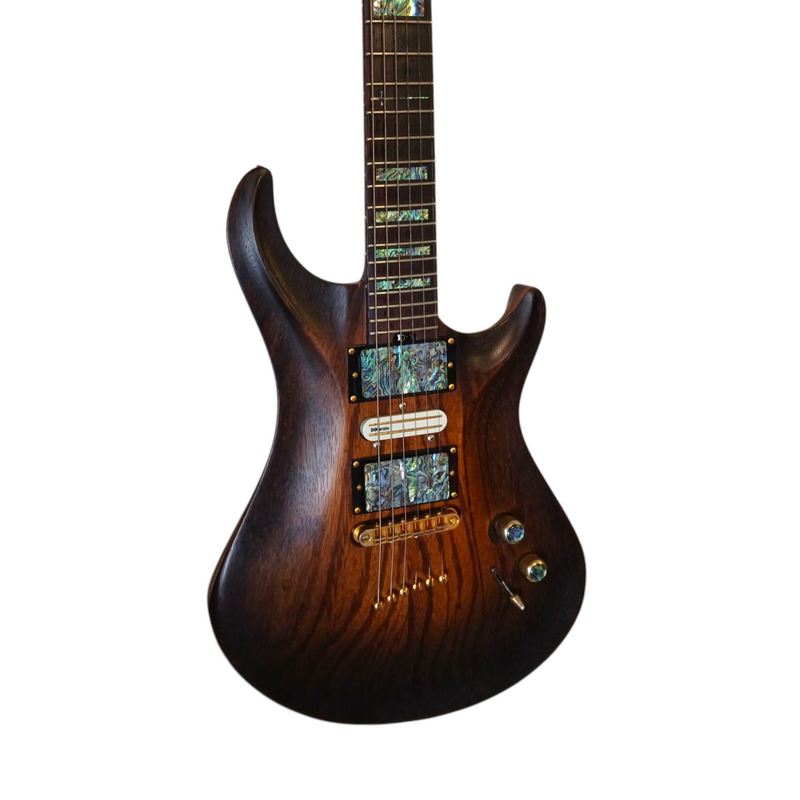 Warrior Electric Guitar Double Cutaway *used*