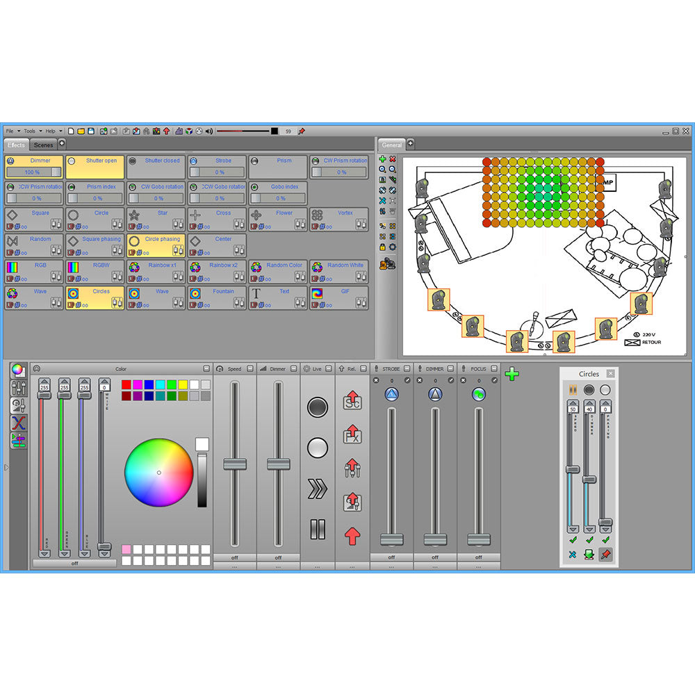 Chromateq CQSA-1024 Stand Alone DMX Interface