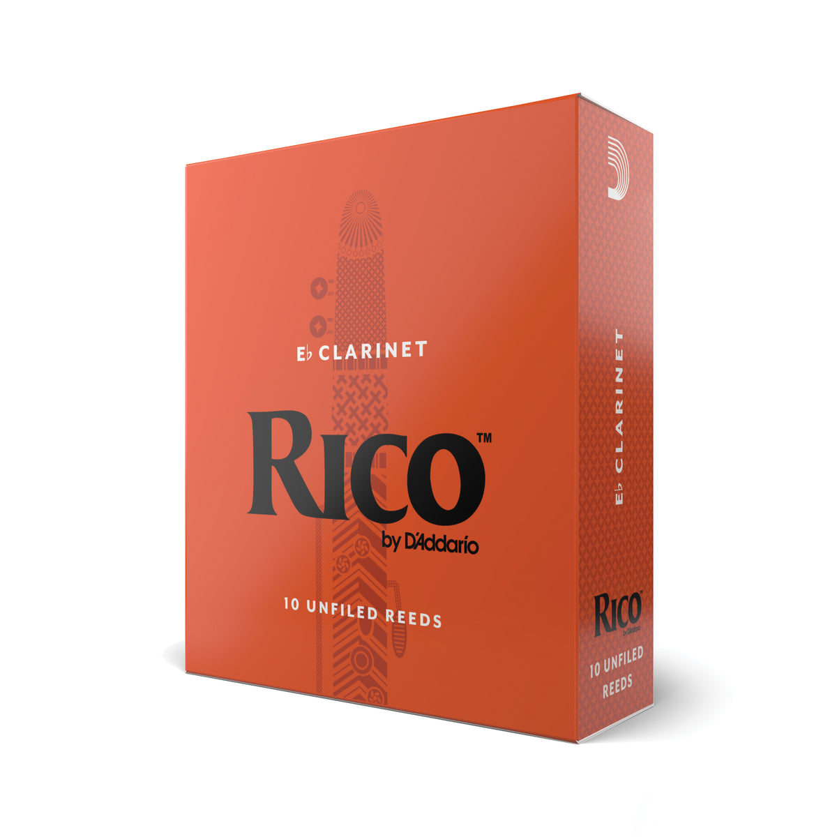Rico by D'Addario Eb Clarinet Reeds, Strength 1.5, 10-pack