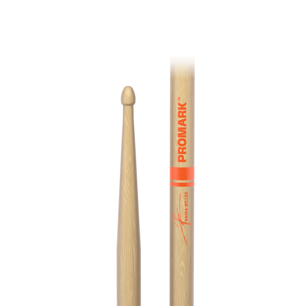 Promark Anika Nilles Hickory Drumstick, Wood Tip
