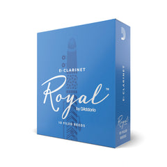 Royal by D'Addario Eb Clarinet Reeds, Strength 1.5, 10-pack