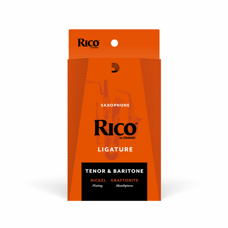 Rico Ligature, Tenor/Baritone Saxophone (Graftonite/Metalite Mouthpieces), Nickel