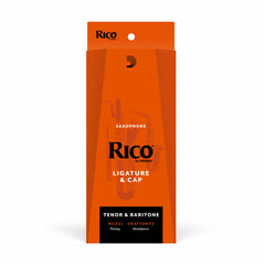 Rico Ligature & Cap, Tenor/Baritone Saxophone (Graftonite/Metalite Mouthpieces), Nickel