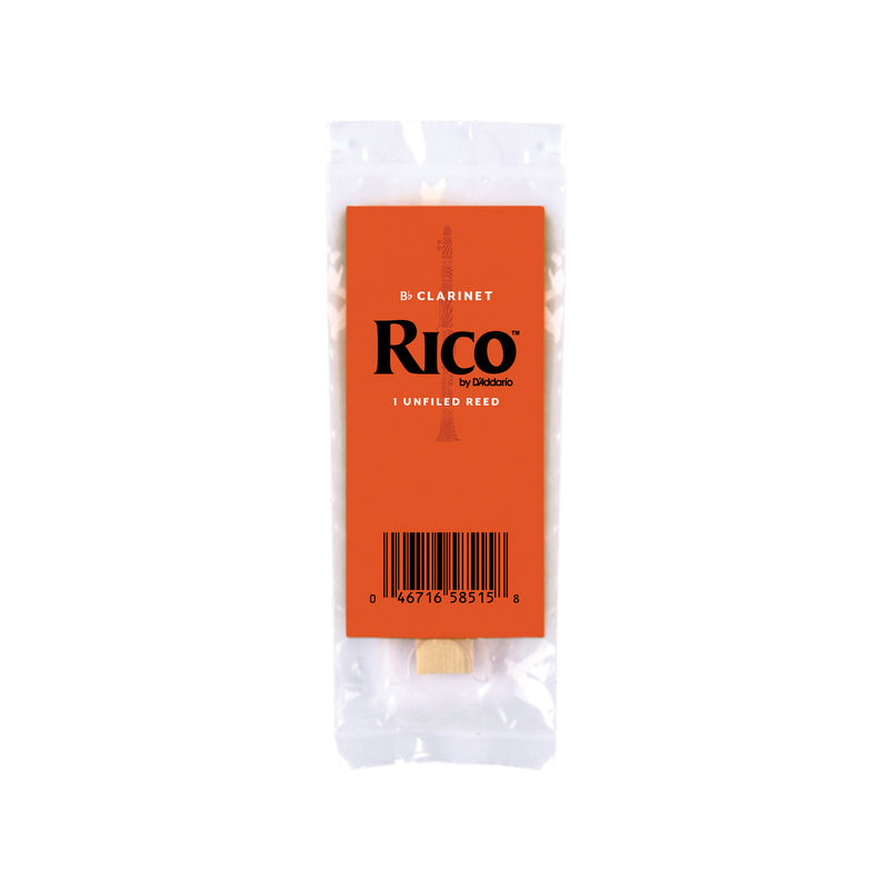 Rico by D'Addario Bb Clarinet Reeds, Strength 1.5, 50-pack