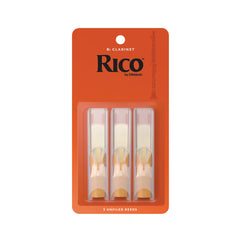 Rico by D'Addario Bb Clarinet Reeds, Strength 1.5, 3-pack